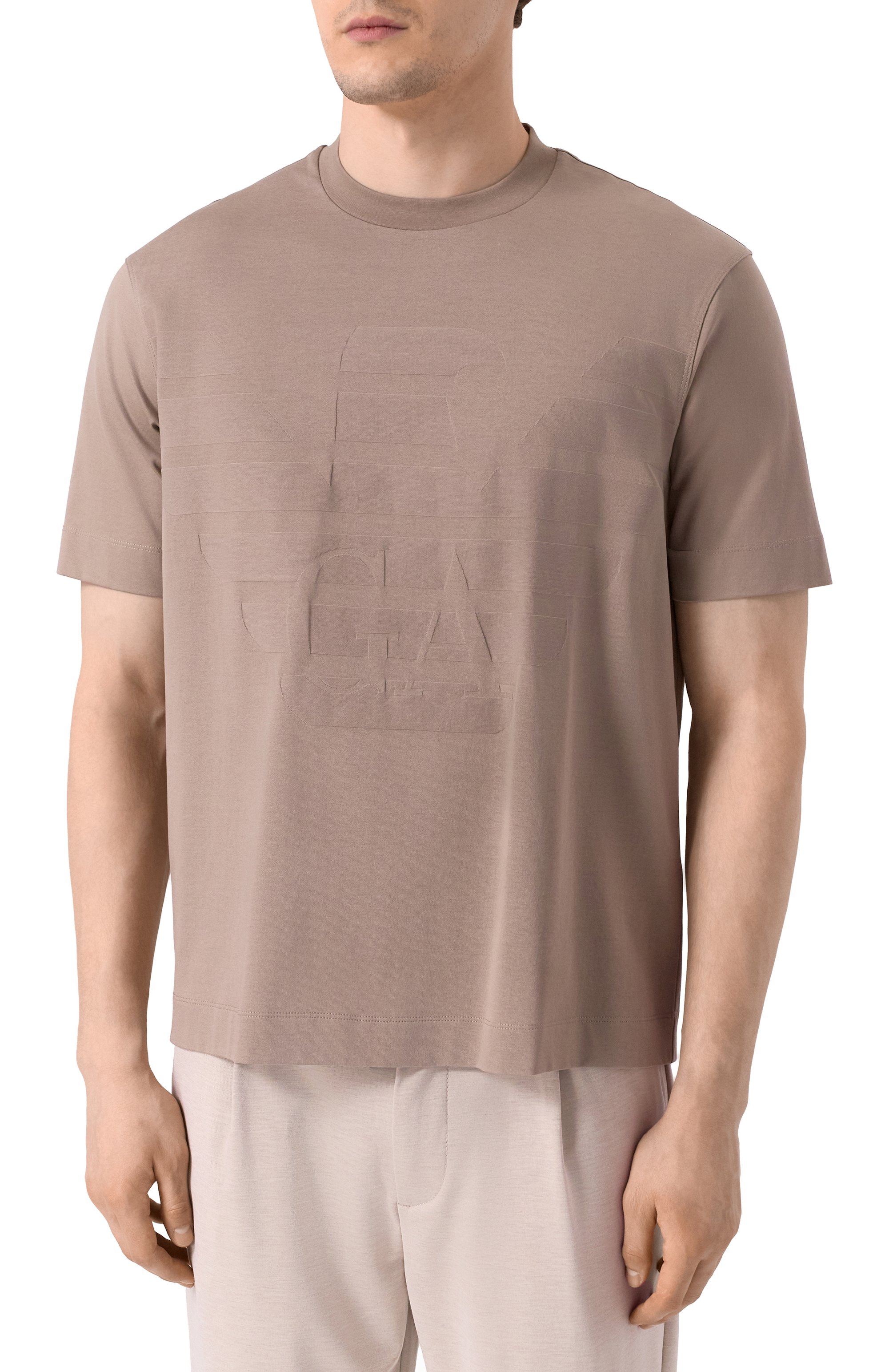 Хлопковая футболка EMPORIO ARMANI, арт. EM000943/AF10762, фото 3