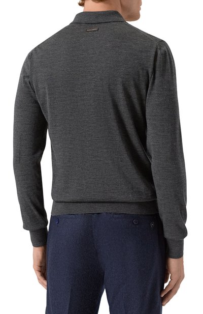 Шерстяное поло DOLCE & GABBANA, арт. GXZ25T/JCVZS, фото 4