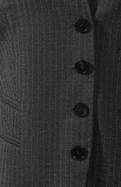 Шерстяной жилет WINDSOR серого цвета по цене 37700 руб., арт. 52 DW100 10006448, фото 5 Шерстяной жилет WINDSOR, арт. 52 DW100 10006448, фото 5