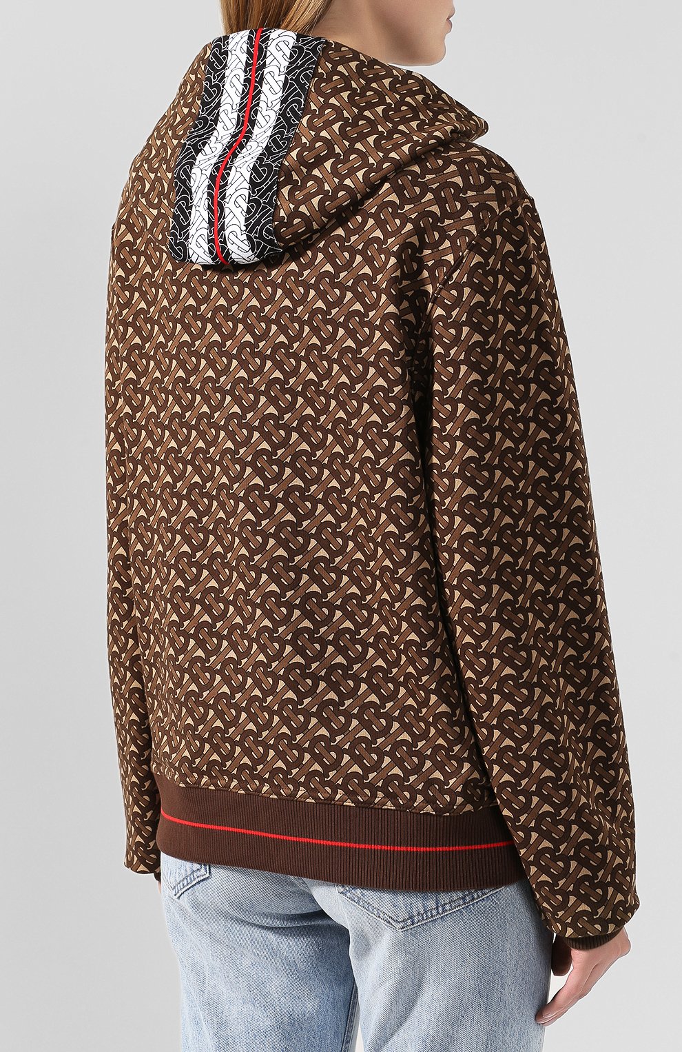Хлопковое худи BURBERRY, арт. 8018458, фото 4