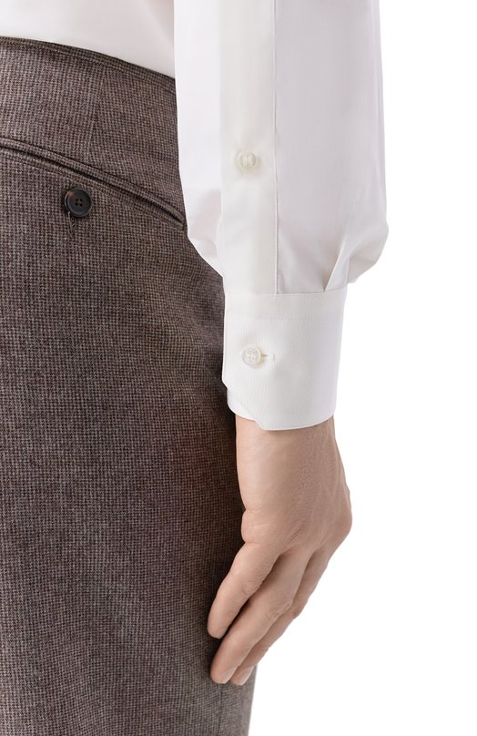 Хлопковая сорочка Zilli F0RC01M010004201U Белый  F0RC01M010004201U Фото 5