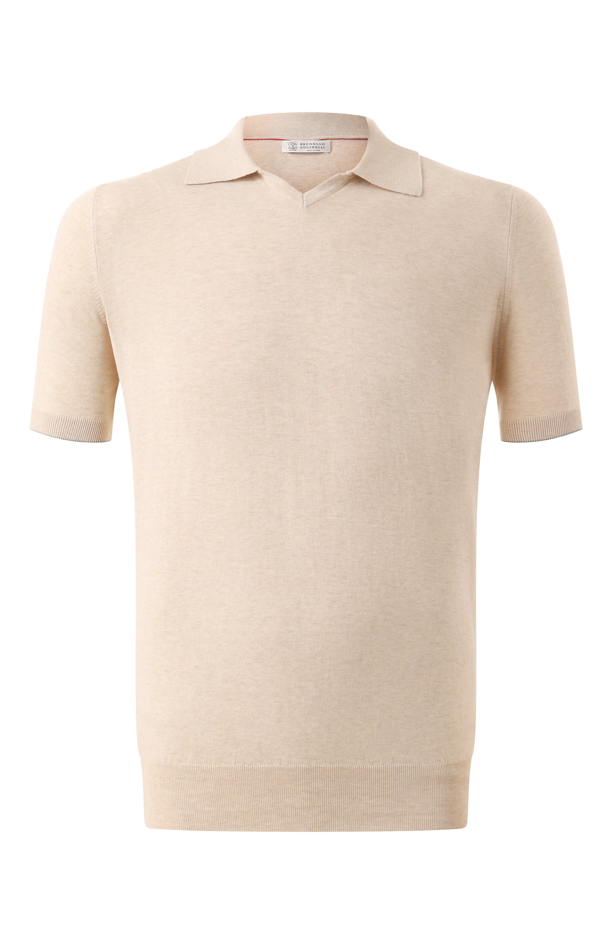 Хлопковое поло BRUNELLO CUCINELLI, арт. M29800145, фото 1