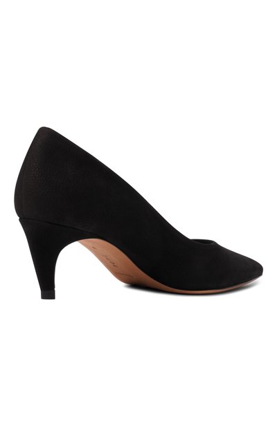 Туфли blade 60 из нубука JUDE черного цвета по цене 62100 руб., арт. BLADE PUMP/NUBUCK LEATHER, фото 5 Туфли blade 60 из нубука JUDE, арт. BLADE PUMP/NUBUCK LEATHER, фото 5