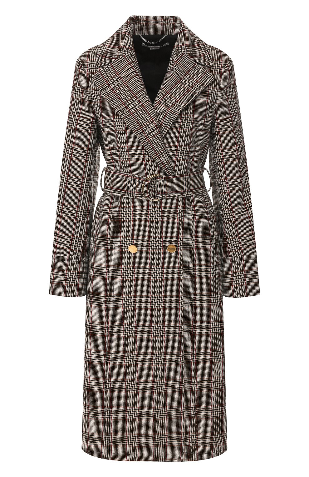 Шерстяное пальто STELLA MCCARTNEY черного цвета по цене 232000 руб., арт. 578614/SNB81, фото 1 Шерстяное пальто STELLA MCCARTNEY, арт. 578614/SNB81, фото 1