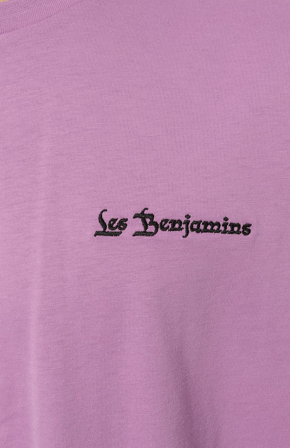 Хлопковая футболка LES BENJAMINS, арт. LB23SSH0EMUTS-004, фото 5