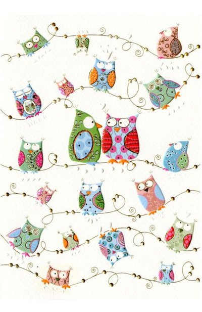 Открытка совы TURNOWSKY, арт. MO5837