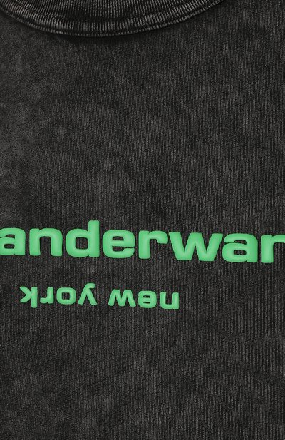 Хлопковая футболка ALEXANDER WANG, арт. UCC1221497, фото 5