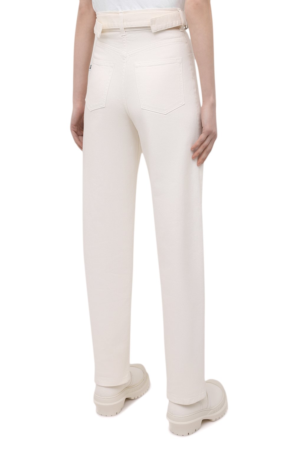 Джинсы MSGM белого цвета по цене 26900 руб., арт. 3041MDP48T 217279, фото 4 Джинсы MSGM, арт. 3041MDP48T 217279, фото 4