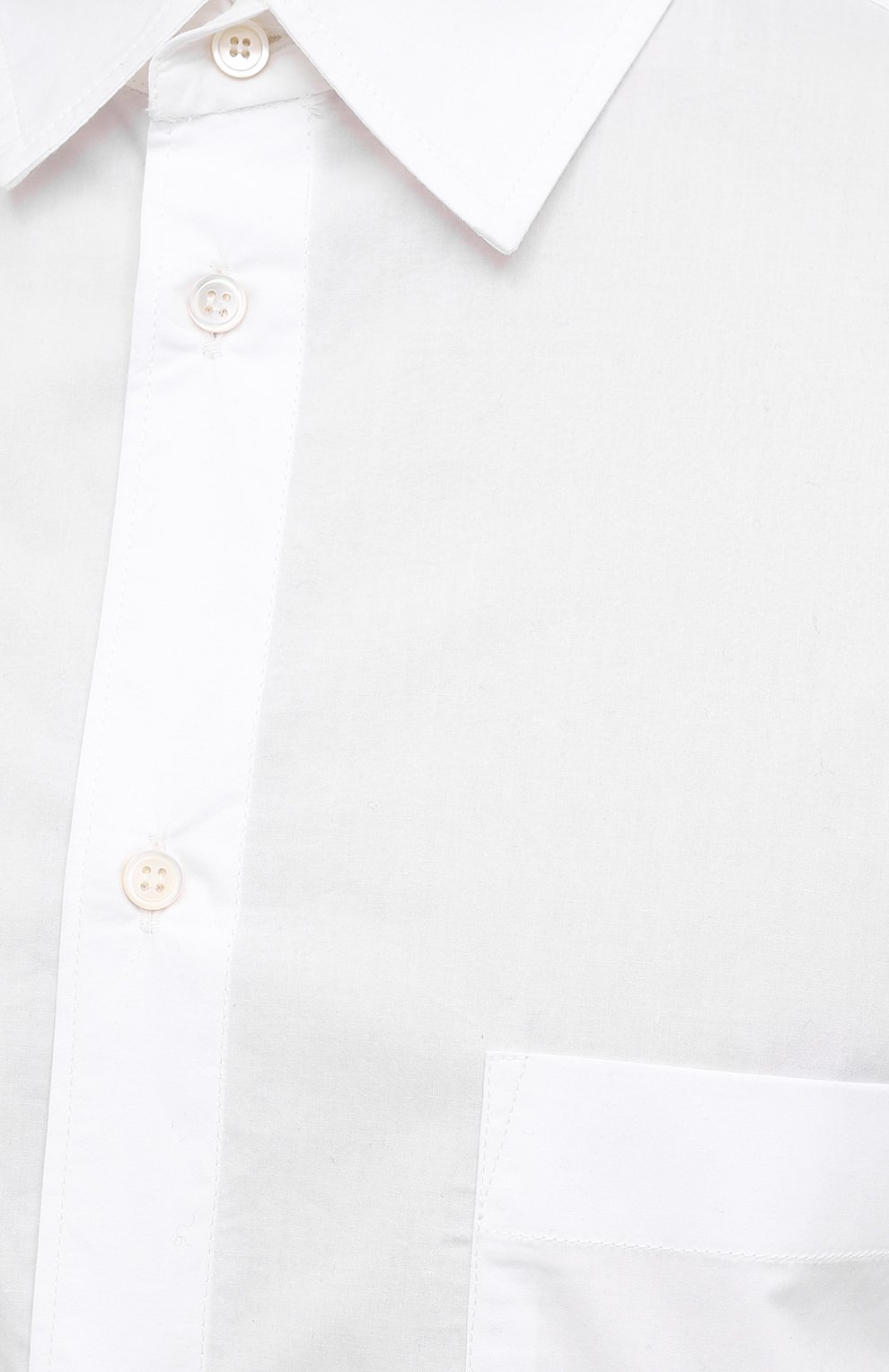 Хлопковая рубашка ISABEL BENENATO, арт. UW43S21, фото 5