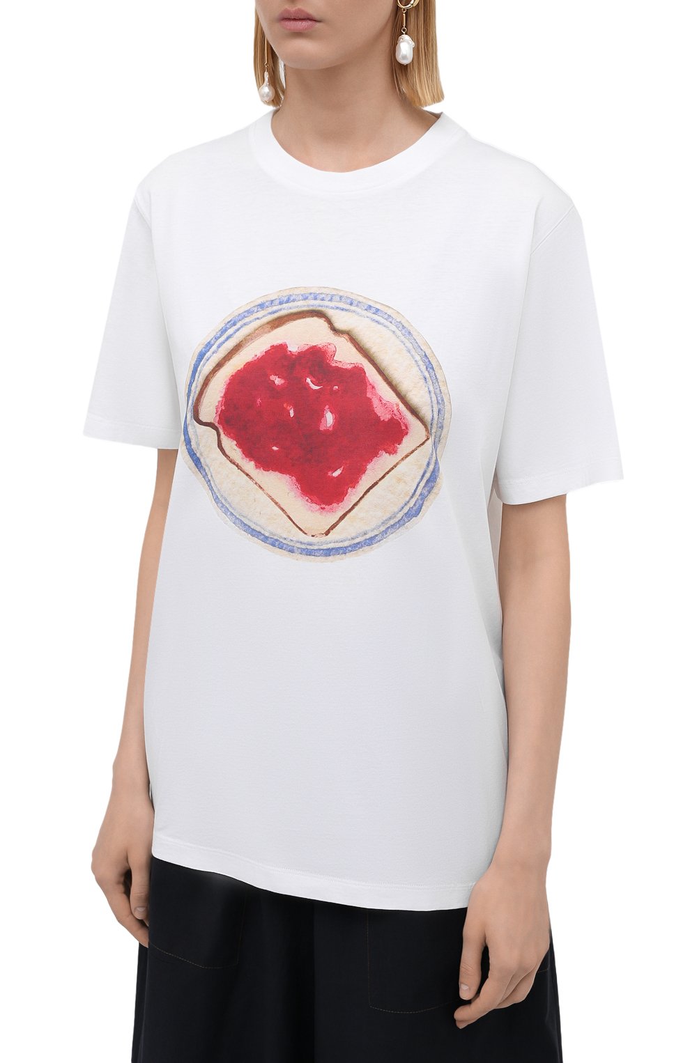 Хлопковая футболка LOEWE, арт. S359333XCH, фото 3