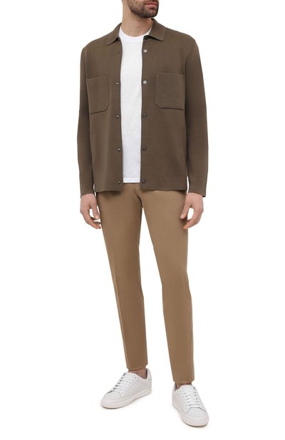 Хлопковая футболка ZEGNA, арт. UW526/707R, фото 2