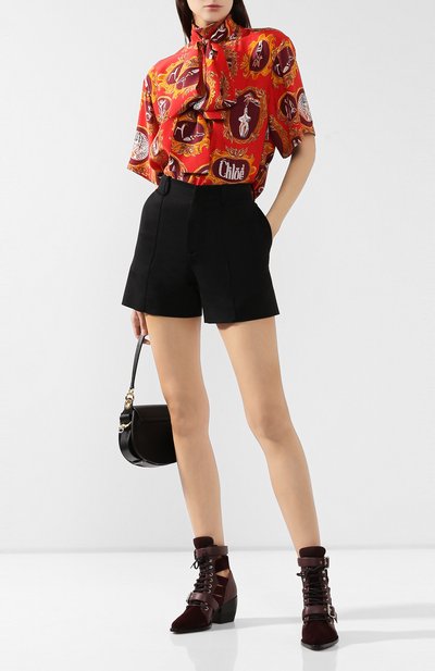 Замшевые казаки rylee CHLOÉ, арт. CHC19S00618, фото 2