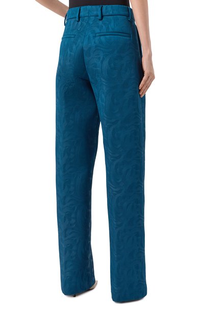 Брюки DRIES VAN NOTEN синего цвета по цене 86500 руб., арт. 010900-2162-508, фото 4 Брюки DRIES VAN NOTEN, арт. 010900-2162-508, фото 4