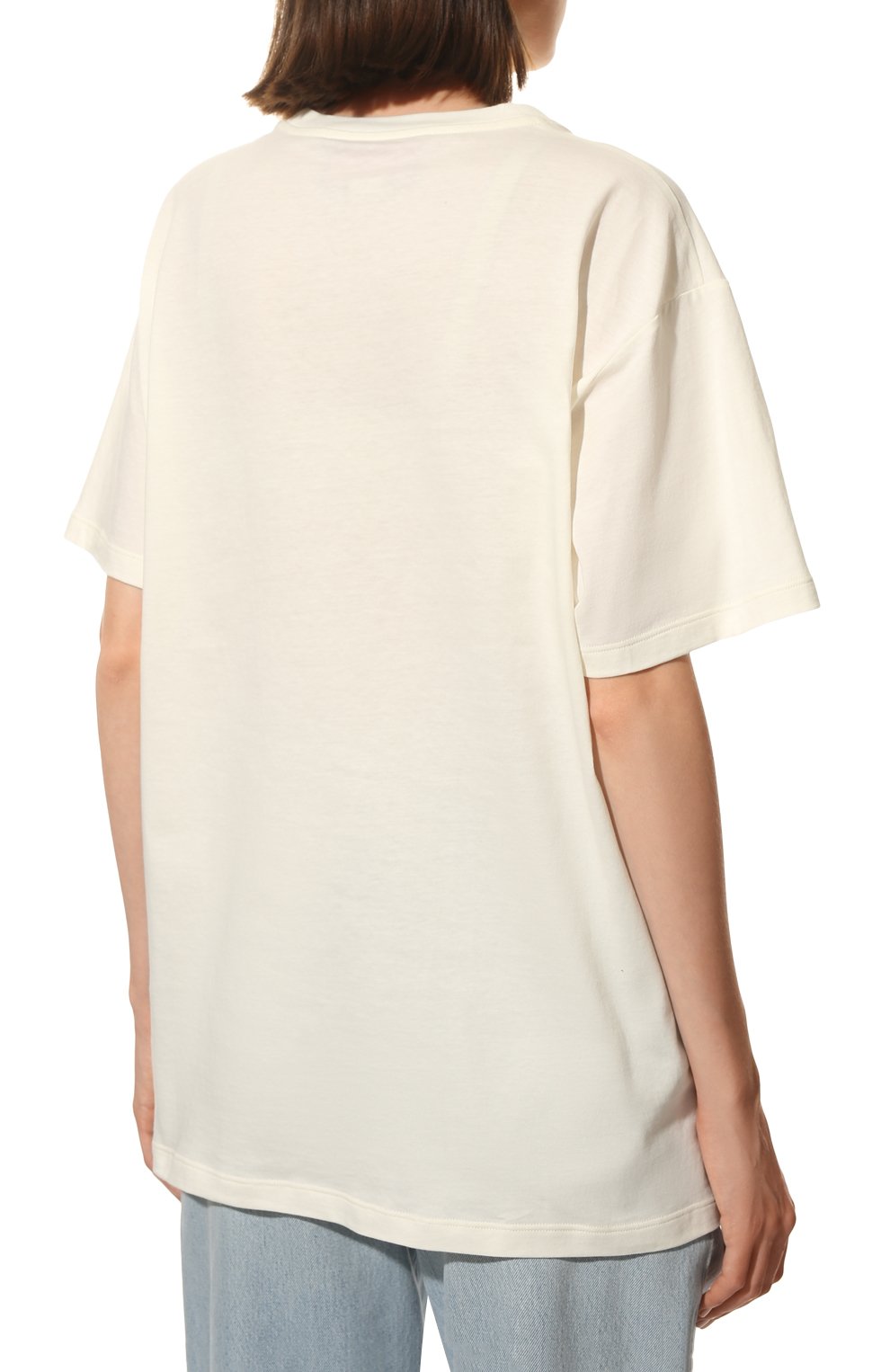 Хлопковая футболка GUCCI, арт. 615044/XJD4G, фото 4
