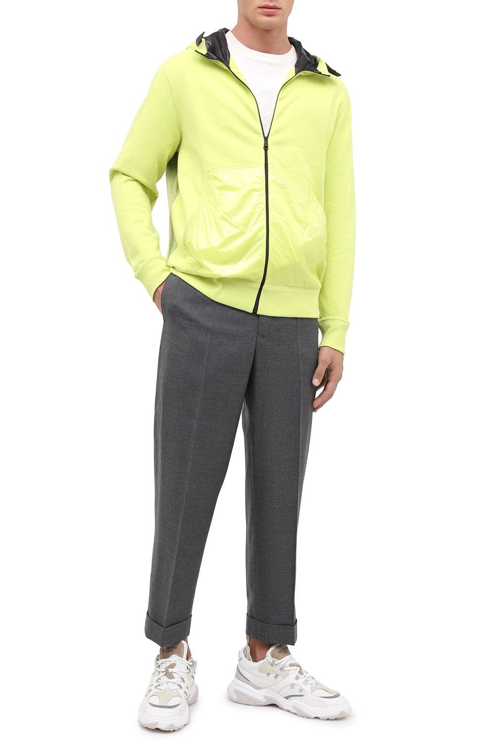 Шерстяные брюки 7 moncler fragment hiroshi fujiwara MONCLER GENIUS, арт. F2-09U-2A701-00-549YA, фото 2