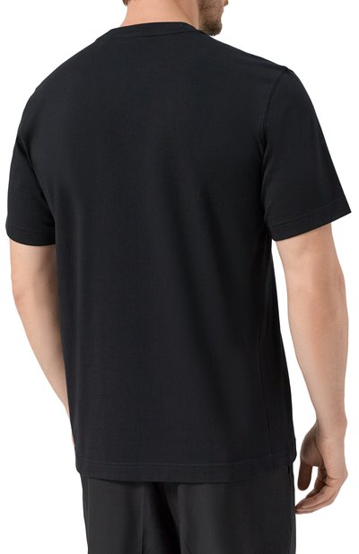 Хлопковая футболка BURBERRY, арт. 8110953, фото 4