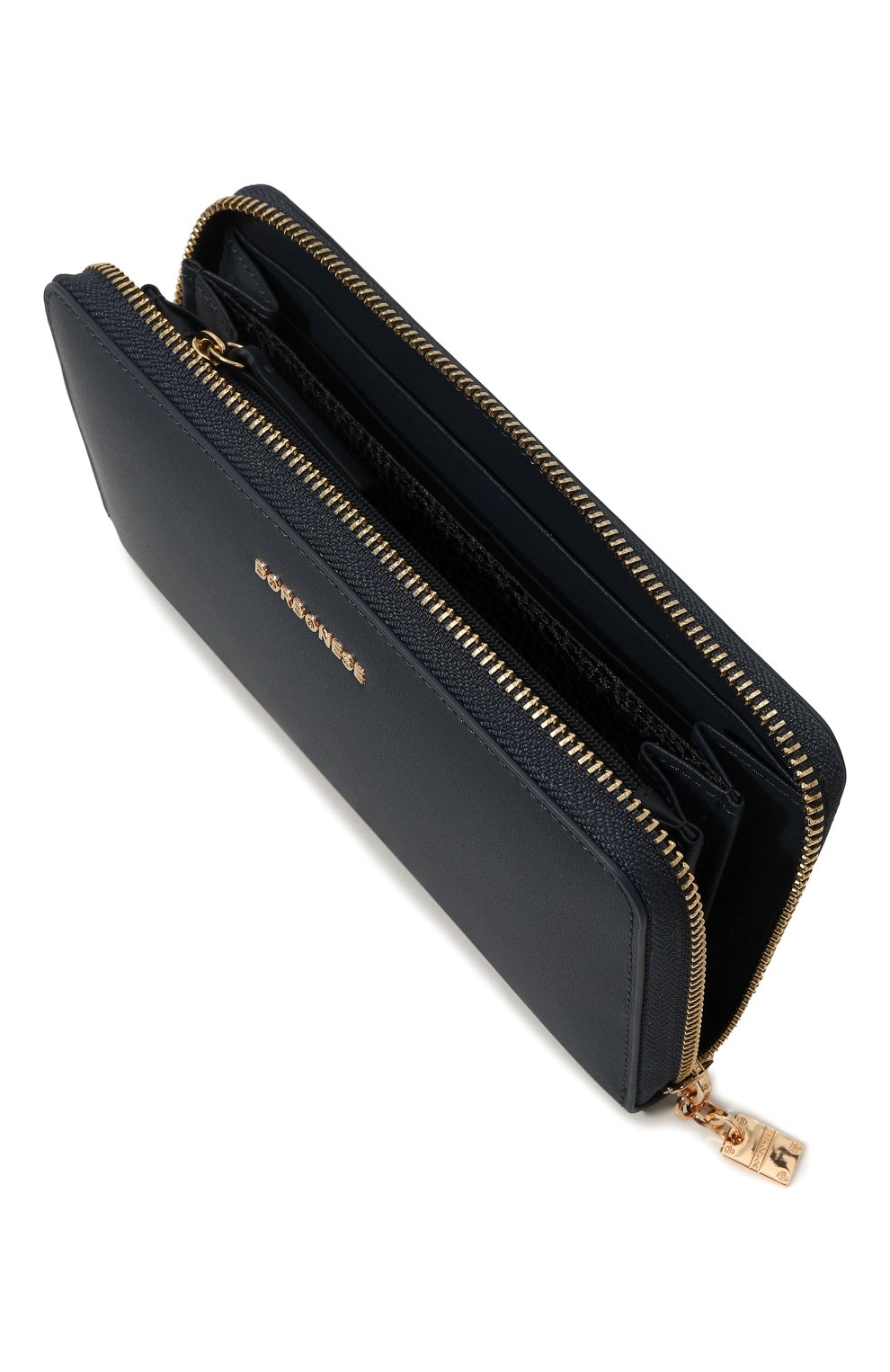 Кожаный кошелек BORBONESE темно-синего цвета по цене 20550 руб., арт. 920091, фото 3 Кожаный кошелек BORBONESE, арт. 920091, фото 3