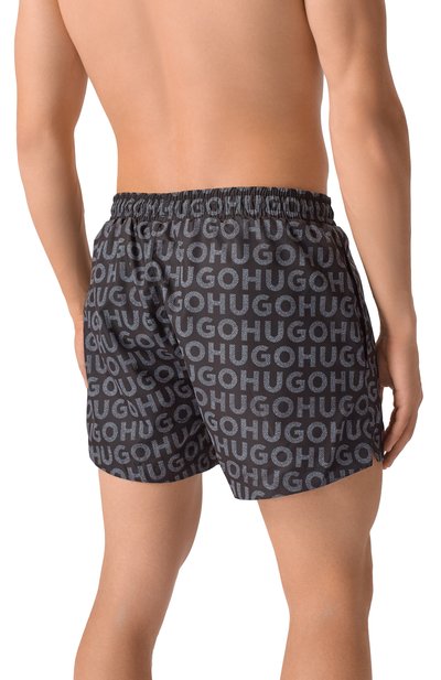 Плавки-шорты HUGO темно-серого цвета по цене 9495 руб., арт. 50535412, фото 3 Плавки-шорты HUGO, арт. 50535412, фото 3