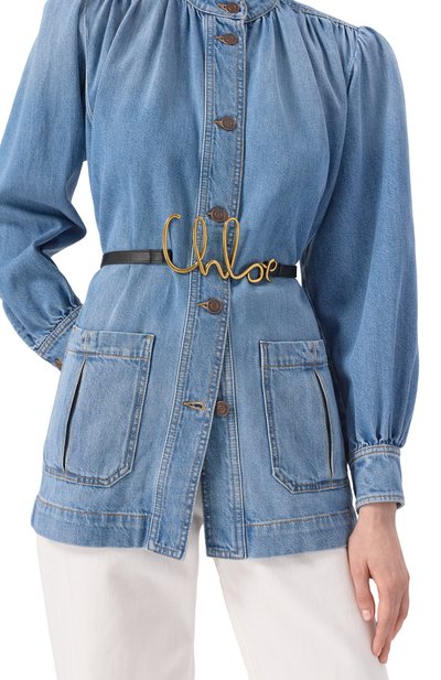 Кожаный ремень CHLOÉ, арт. CHC24AC066SFB, фото 2