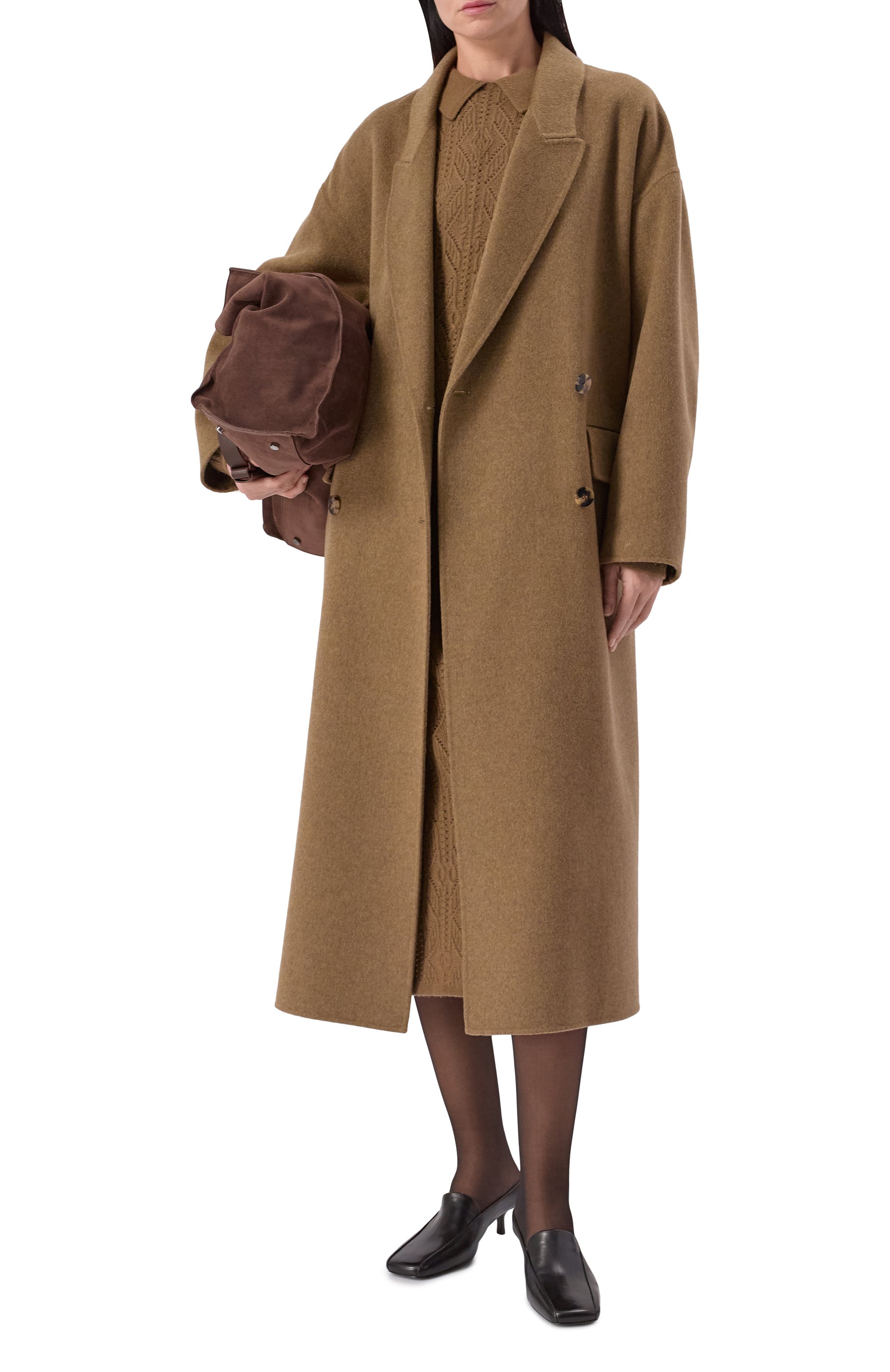 Пальто из беби-кашемира uma wang x 1436 UMA WANG, арт. V2256K003, фото 2