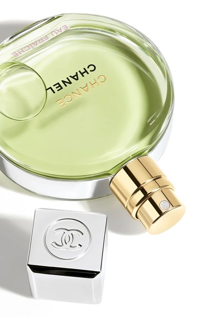 Парфюмерная вода chance eau fraiche (50ml) CHANEL бесцветного цвета по цене 24000 руб., арт. 3145891361407, фото 2 Парфюмерная вода chance eau fraiche (50ml) CHANEL, арт. 3145891361407, фото 2