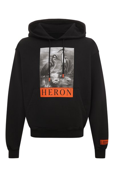 Хлопковое худи HERON PRESTON, арт. HMBB017C99JER004, фото 1