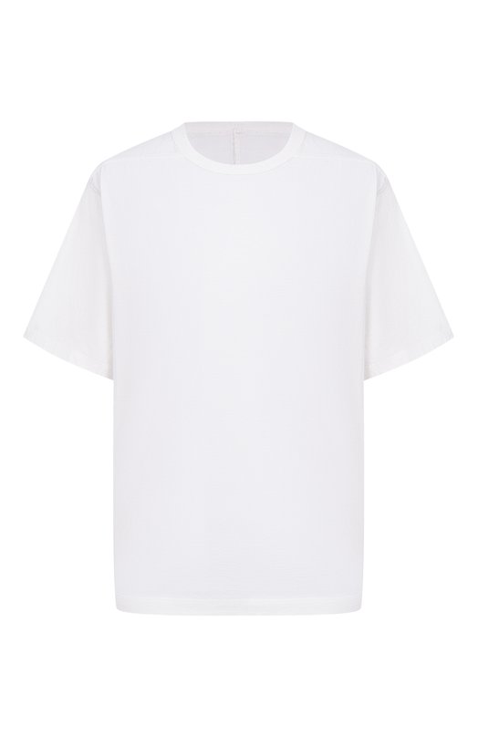 Хлопковая футболка Rick Owens RP01F6200/JA Белый RP01F6200/JA