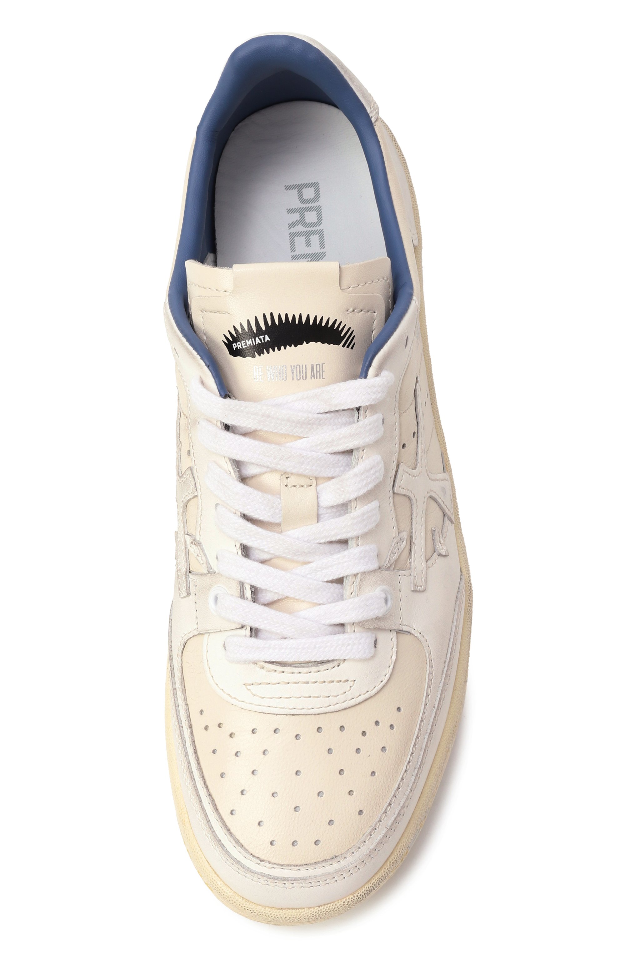 Кожаные кеды bskt clay-d PREMIATA, арт. BSKTCLAD/VAR 7315_BSKT CLAY-D/7515, фото 6