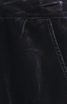 Детский костюм из вискозы ERMANNO SCERVINO темно-синего цвета, арт. SFCD001C/VE137/3A-8A | Фото 6 (Материал сплава: Проставлено; Рукава: Длинные; Материал внешний: Вискоза; Материал подклада: Вискоза; Драгоценные камни: Проставлено)
