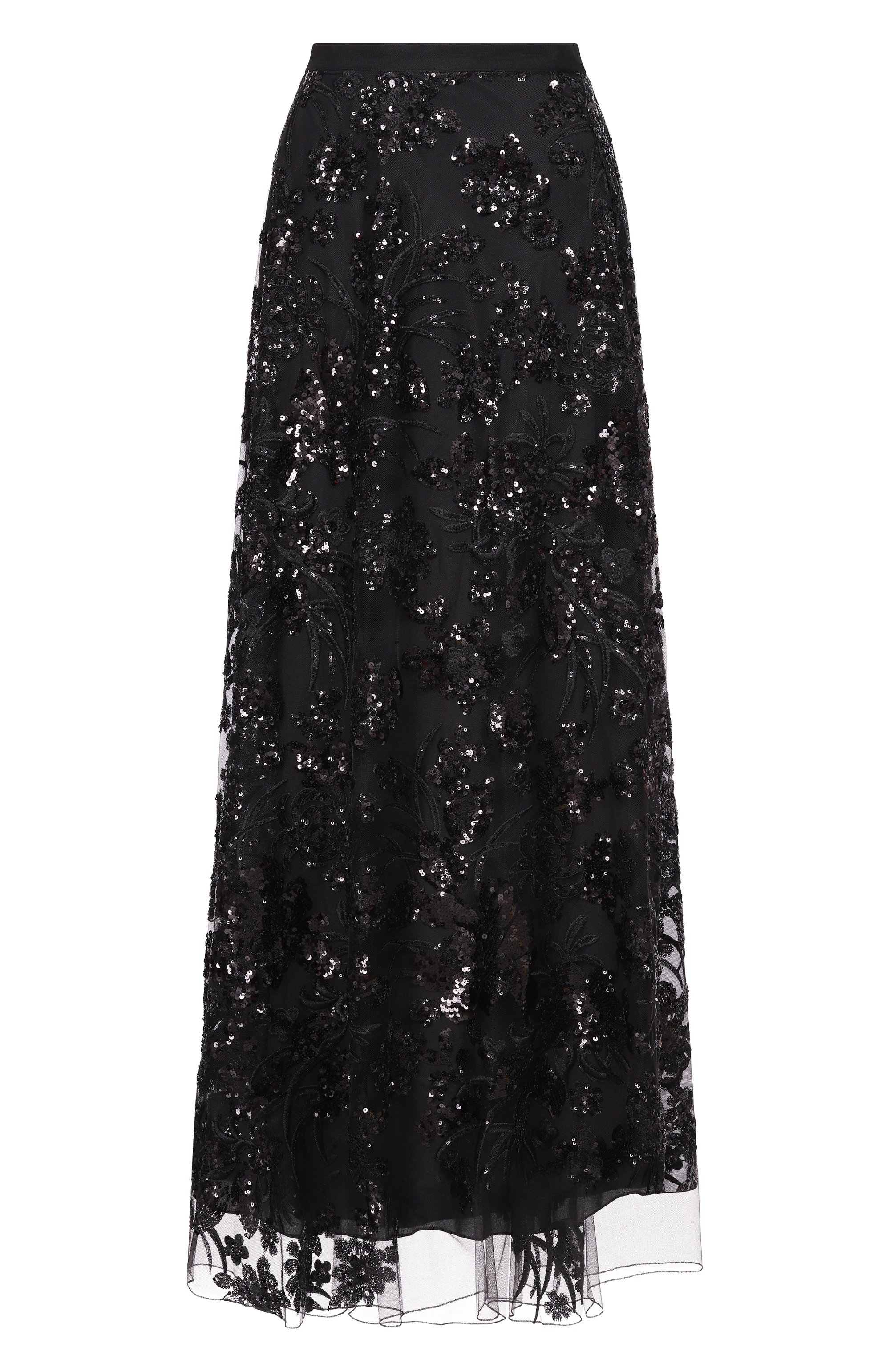 Юбка с отделкой па йетками ZUHAIR MURAD, арт. RSK26055/TUEM016, фото 1