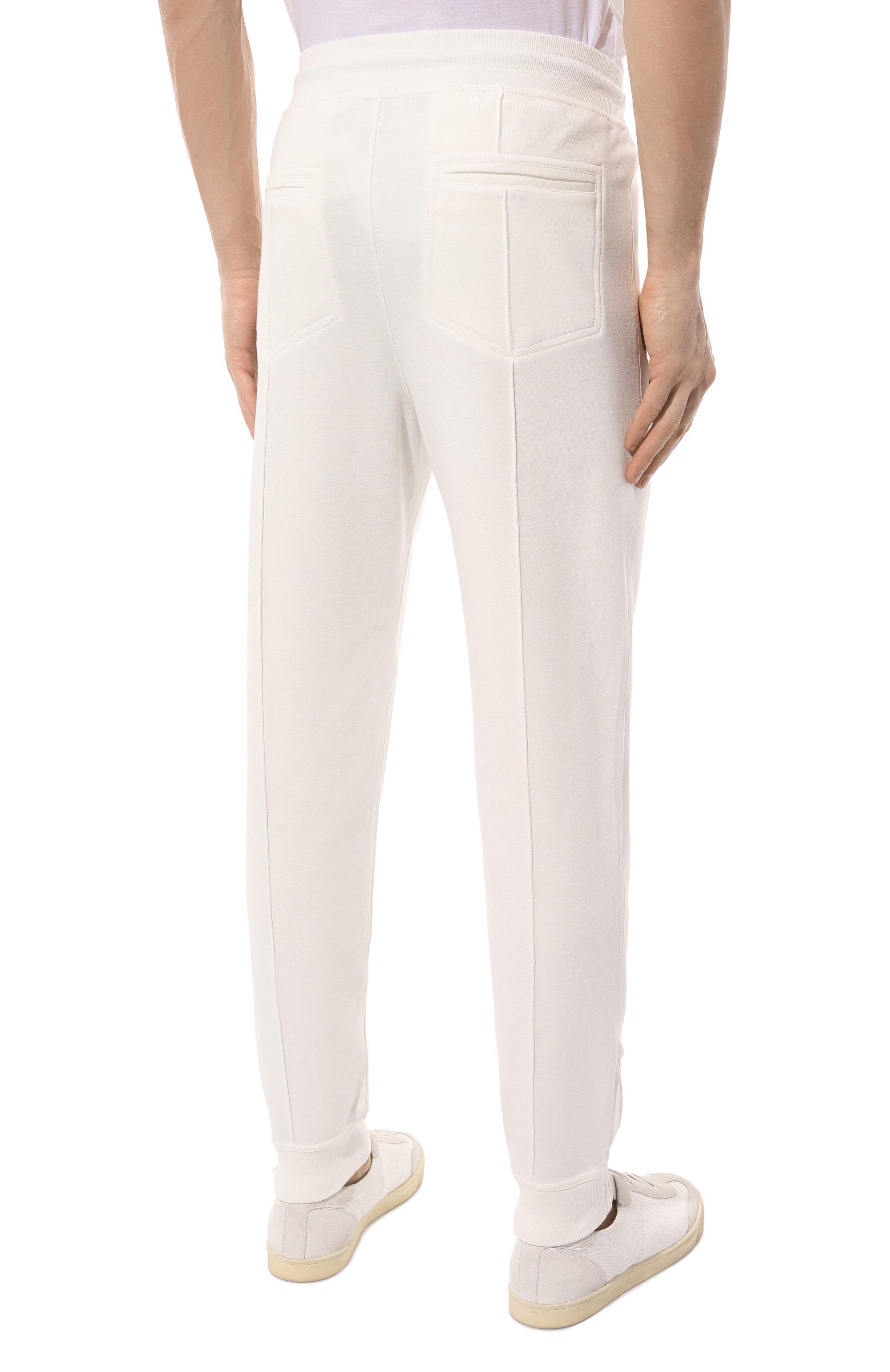 Хлопковые джоггеры BRUNELLO CUCINELLI, арт. M0T35B2001, фото 4