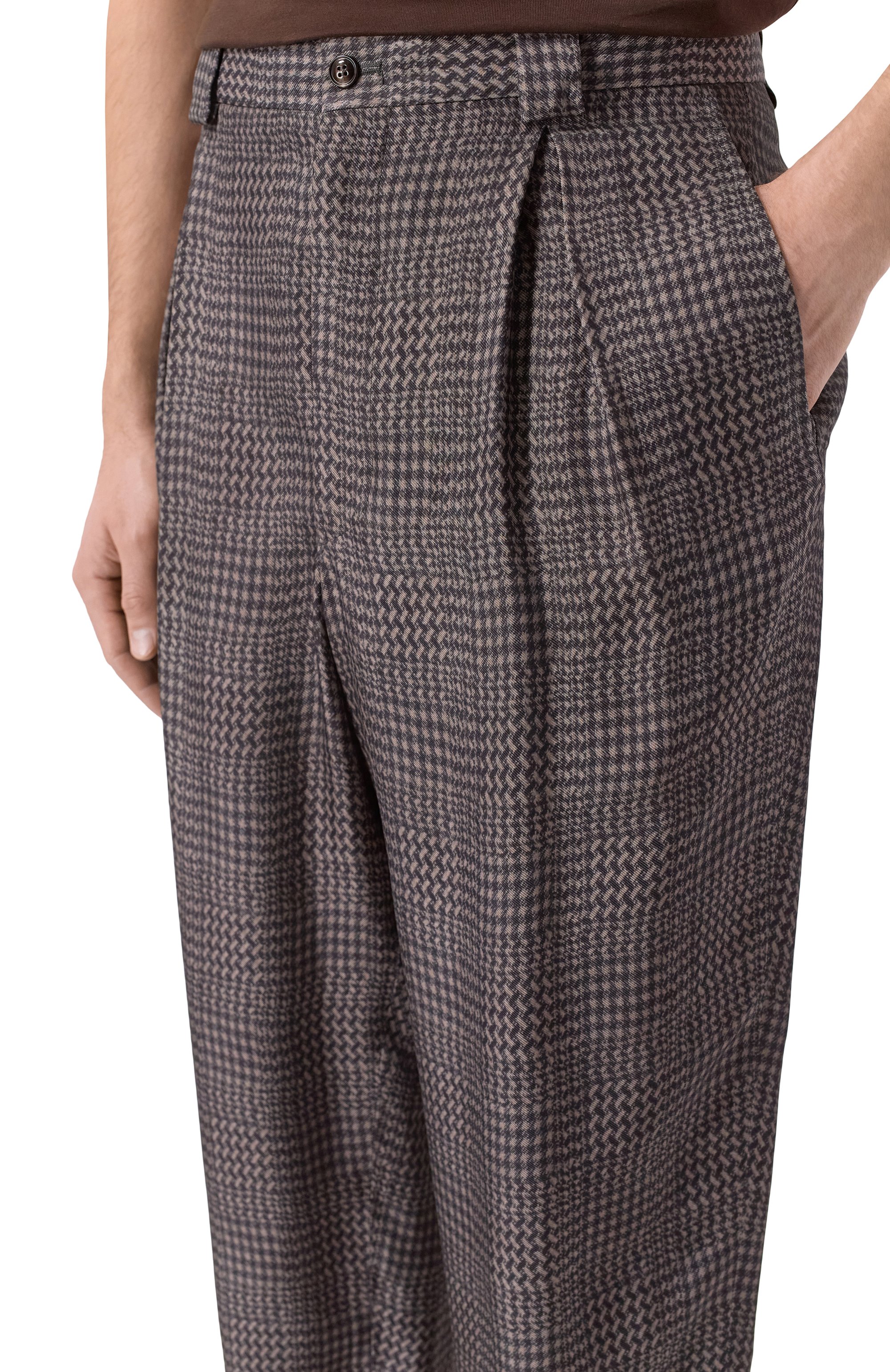 Брюки из вискозы GIORGIO ARMANI, арт. GM002035/TE17944, фото 5