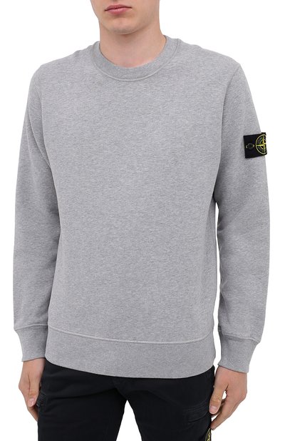Хлопковый свитшот STONE ISLAND, арт. 731563020, фото 3