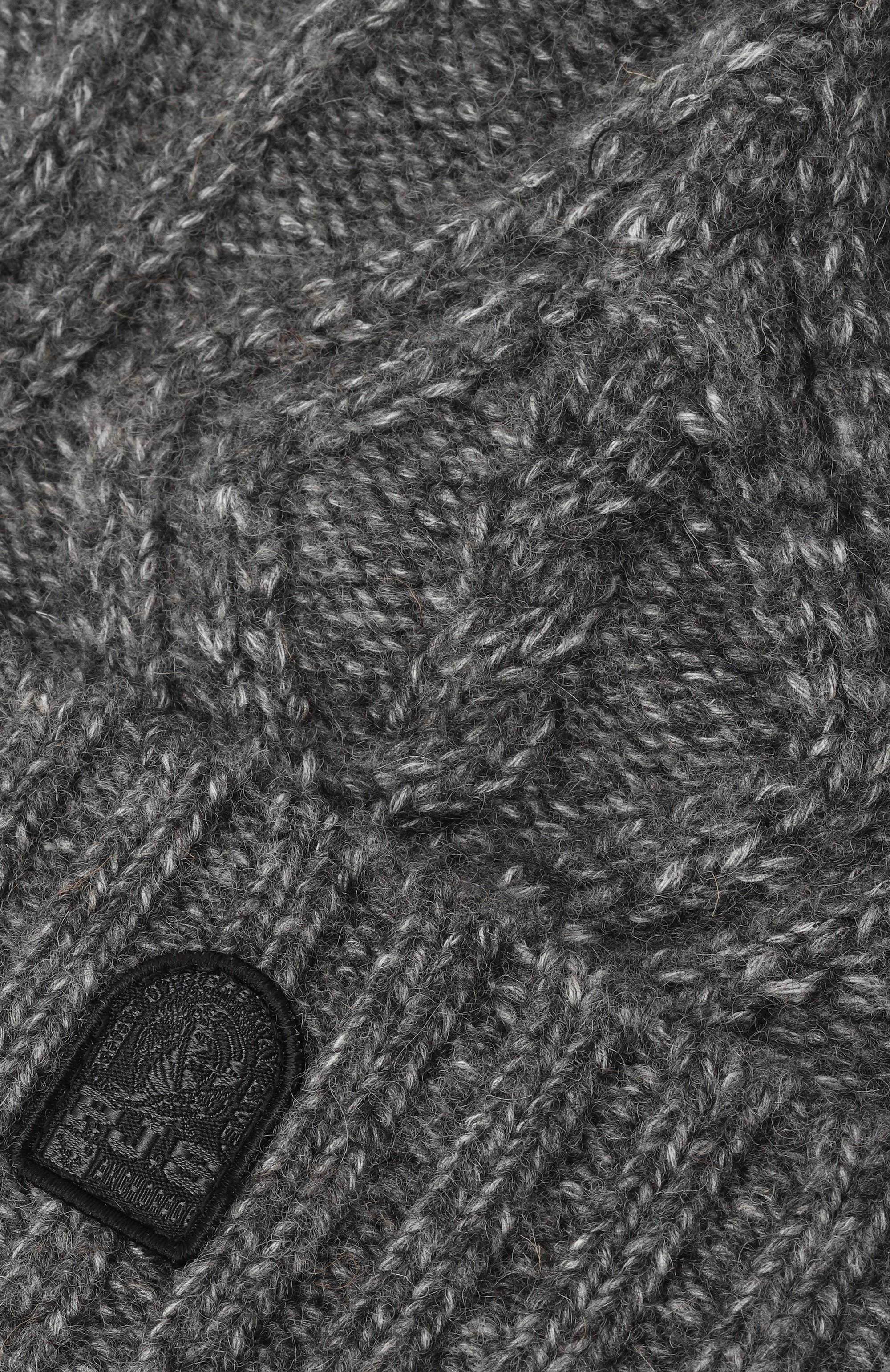 Шапка из шерсти и хлопка PARAJUMPERS серого цвета по цене 10700 руб., арт. 25WPAHAHA35, фото 3 Шапка из шерсти и хлопка PARAJUMPERS, арт. 25WPAHAHA35, фото 3