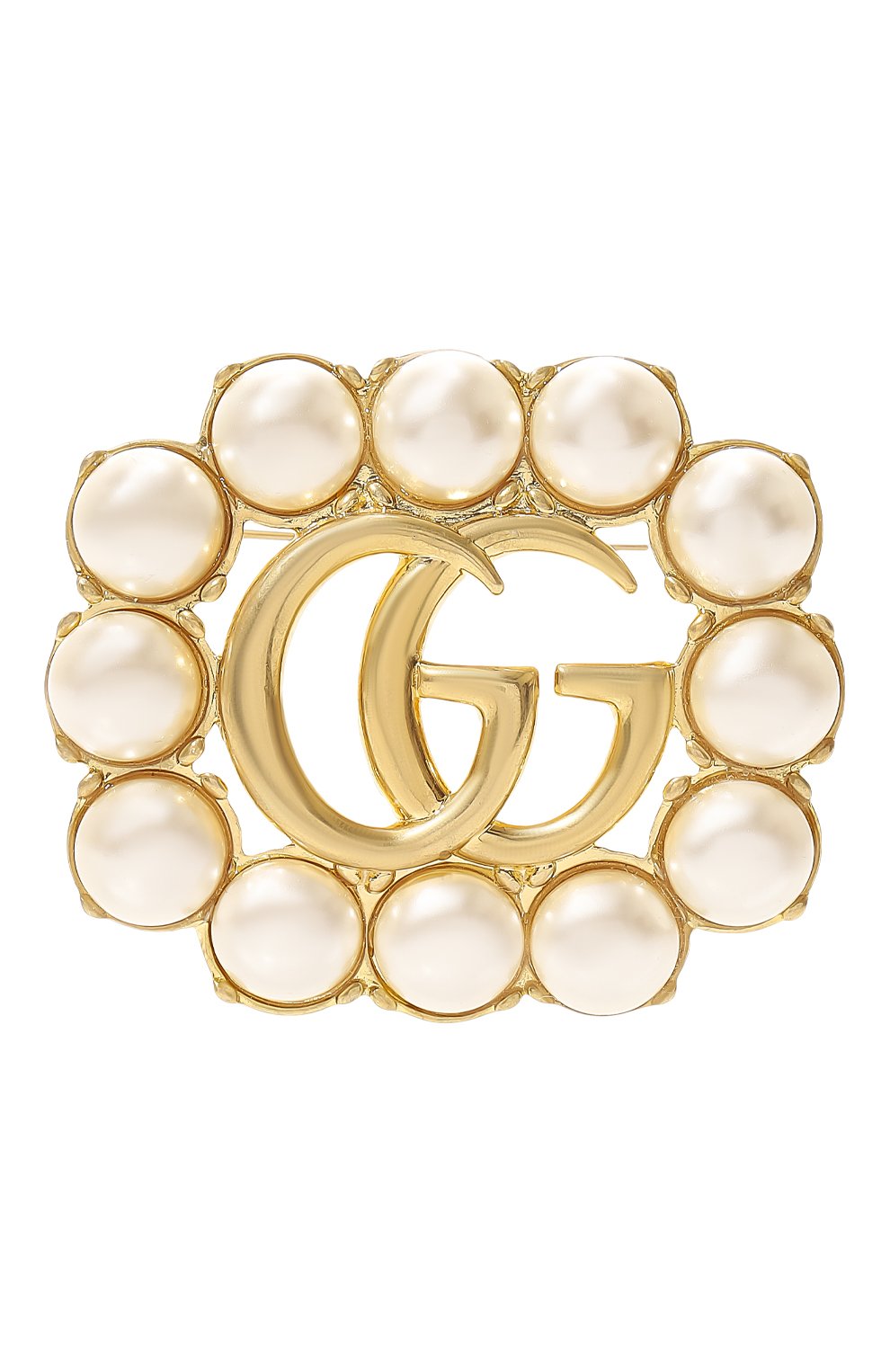 Брошь GUCCI золотого цвета по цене 64800 руб., арт. 629616 I5258, фото 1 Брошь GUCCI, арт. 629616 I5258, фото 1
