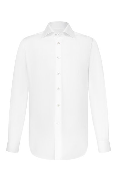 Мужская хлопковая сорочка KITON, арт. UCIH06601