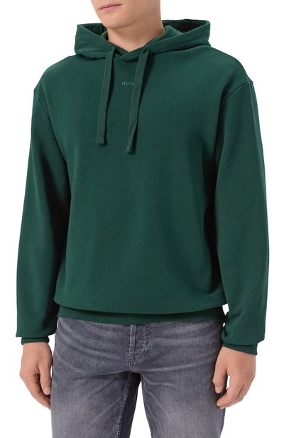 Хлопковое худи HUGO, арт. 50486478, фото 3
