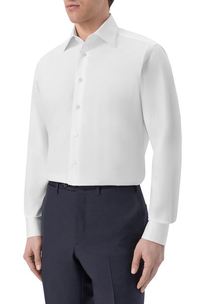 Хлопковая сорочка ZILLI, арт. CLAAM1M010046401U_001, фото 3