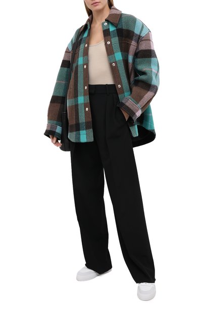 Хлопковая майка ISABEL MARANT ETOILE, арт. TS0771-20A062E/L0UISANEAC, фото 2