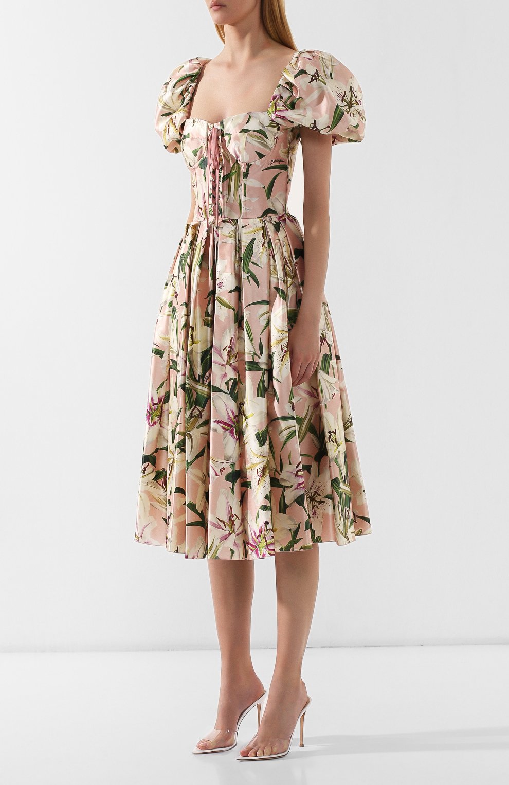 Шелковое платье DOLCE & GABBANA, арт. F6E3TT/HS149, фото 3