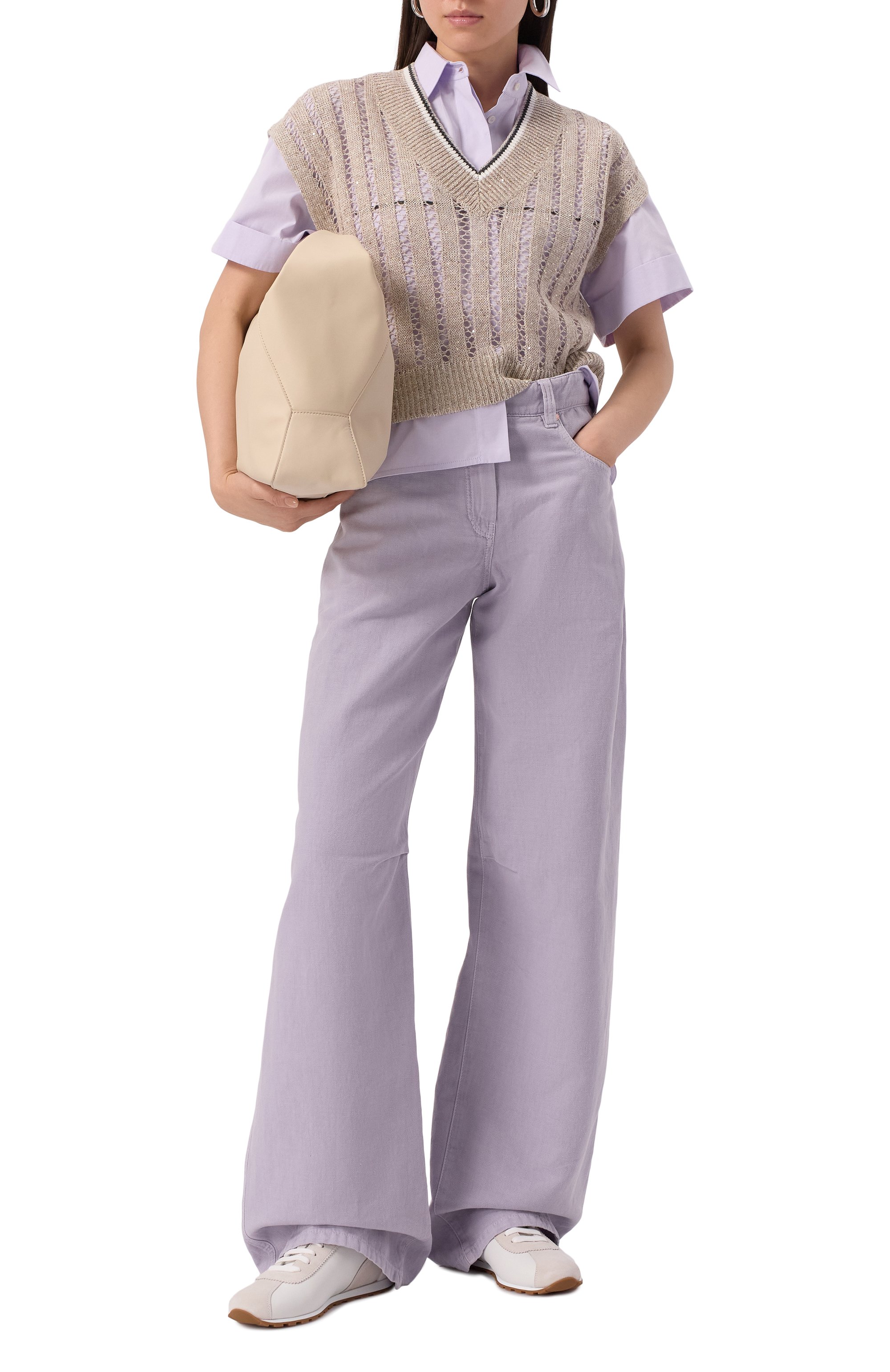 Хлопковая рубашка BRUNELLO CUCINELLI, арт. MW694RA556, фото 2