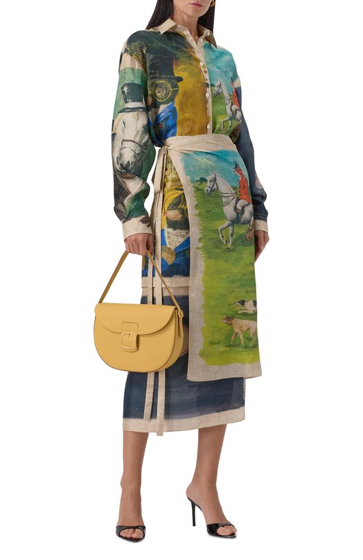 Сумка Santoni DFBBA2672EN-TSIWL27 Жёлтый  DFBBA2672EN-TSIWL27 Фото 7