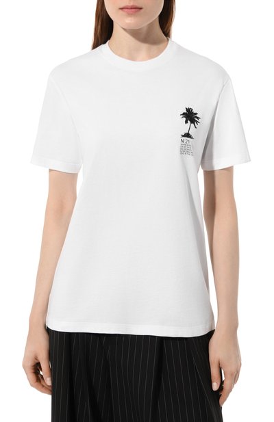 Хлопковая футболка N21, арт. F051/6305, фото 3