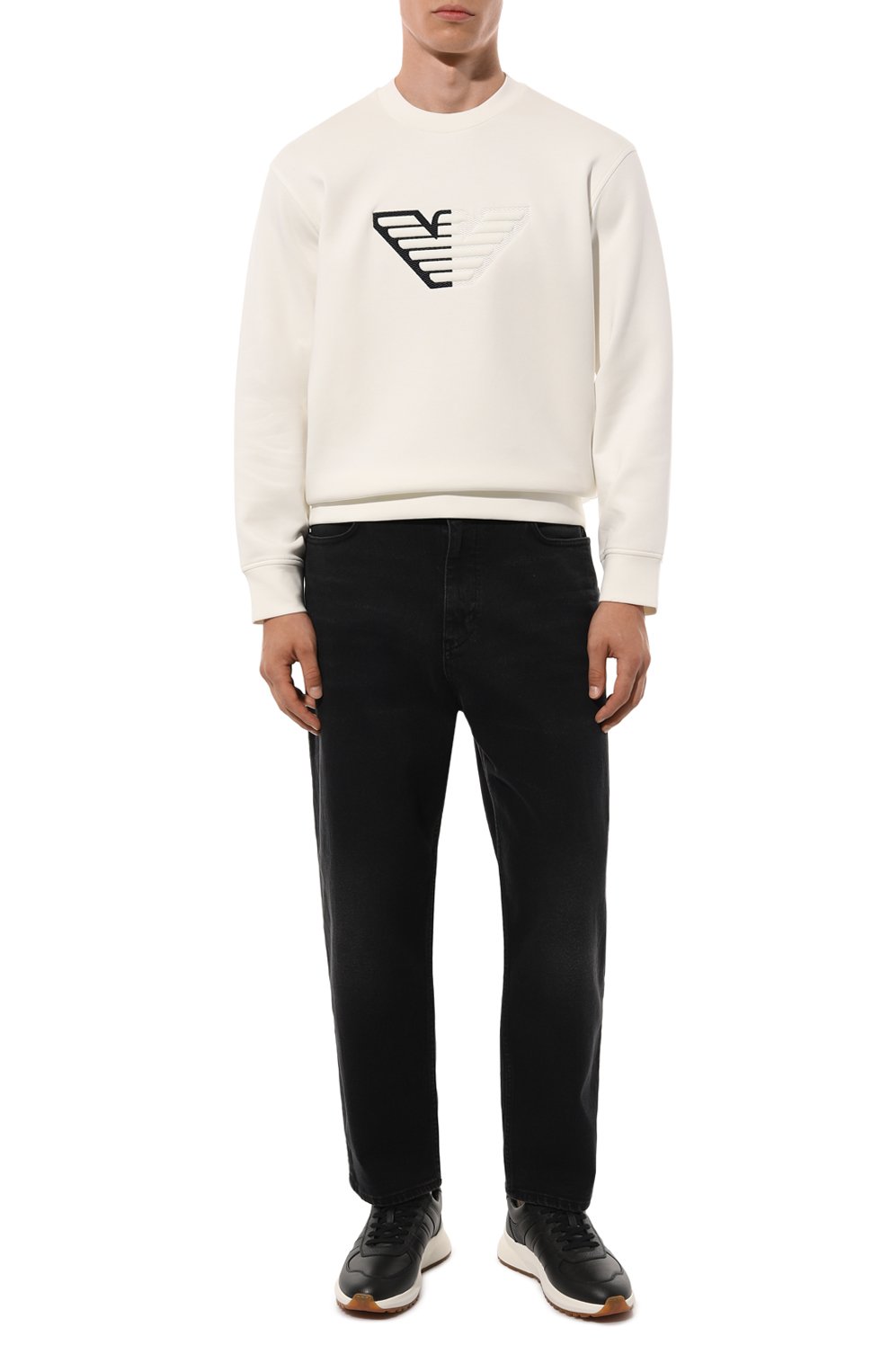 Кожаные кроссовки outline BALLY, арт. MSK09S/VT238, фото 2