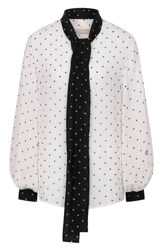 Шелковая блузка Elie Saab SH000/SI001 Чёрно-белый SH000/SI001