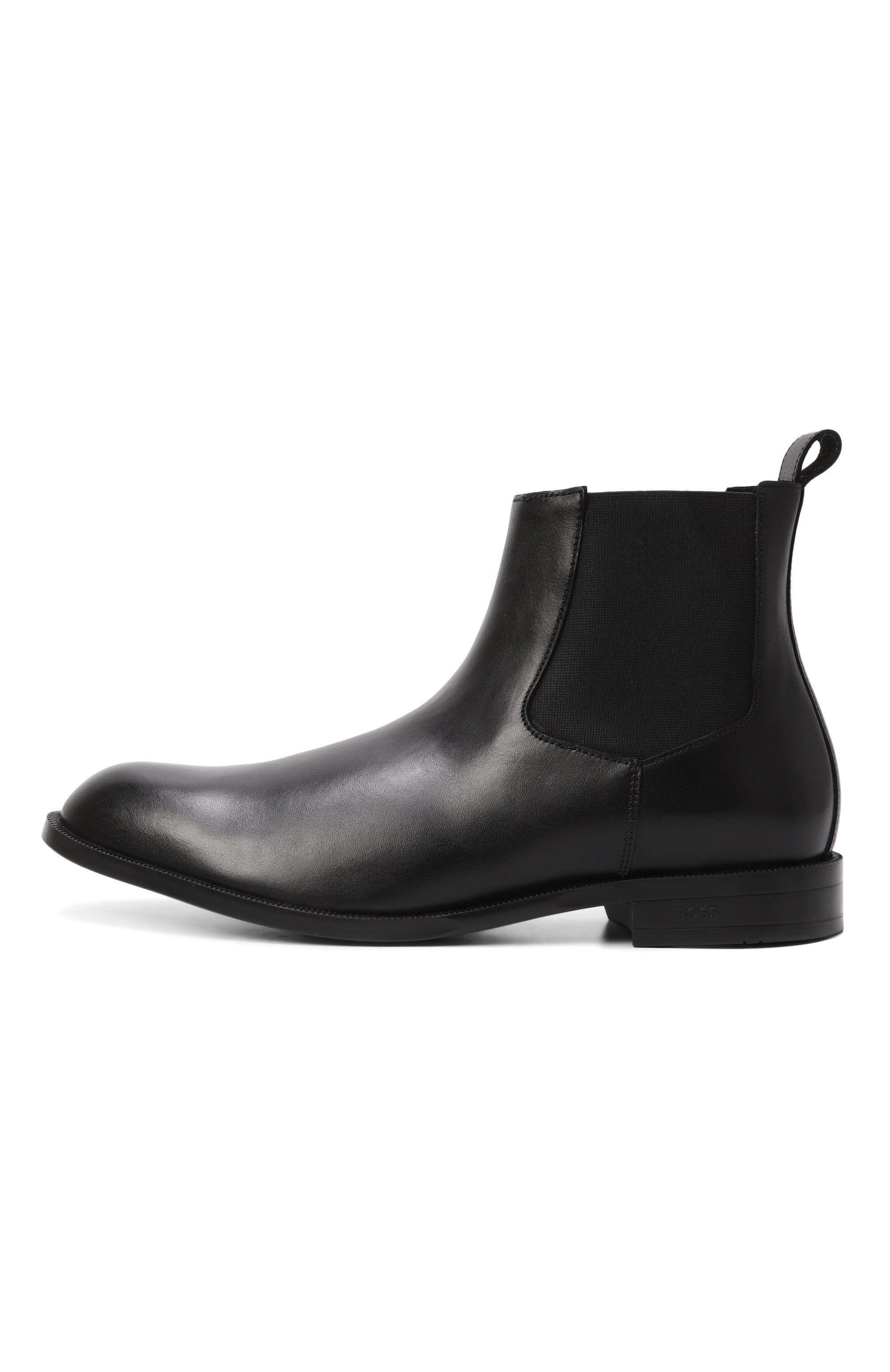 Кожаные челси tayil BOSS черного цвета по цене 29950 руб., арт. 50552489, фото 4 Кожаные челси tayil BOSS, арт. 50552489, фото 4