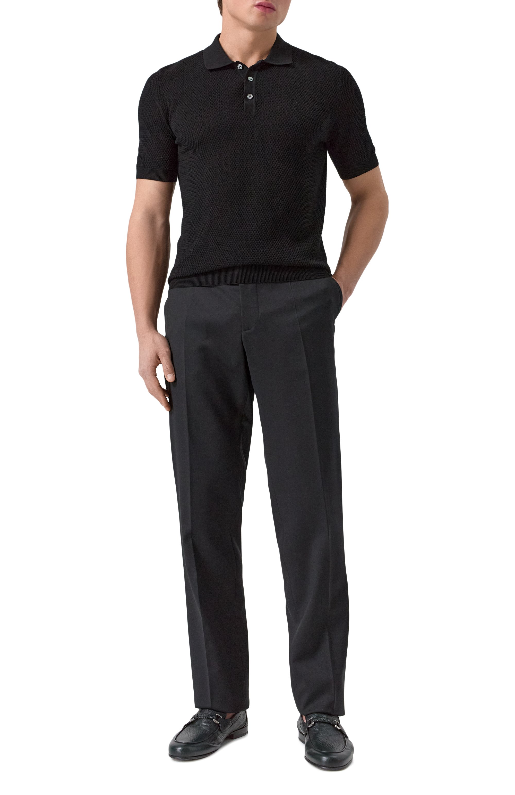 Хлопковое поло GRAN SASSO, арт. 57113/20620, фото 2