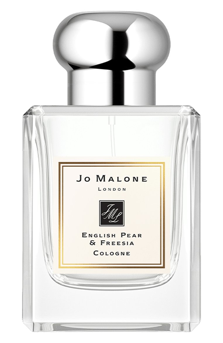 Одеколон english pear & freesia (50ml) JO MALONE LONDON бесцветного цвета, арт. LA6C-01 | Фото 1 (Тип продукта - парфюмерия: Одеколон; Нос: Не проставлено; Региональные ограничения белый список (Axapta Mercury): Не проставлено; Ограничения доставки: flammable)