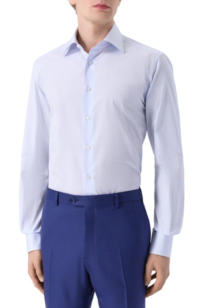 Хлопковая сорочка STEFANO RICCI, арт. MC003678/BN3008, фото 3