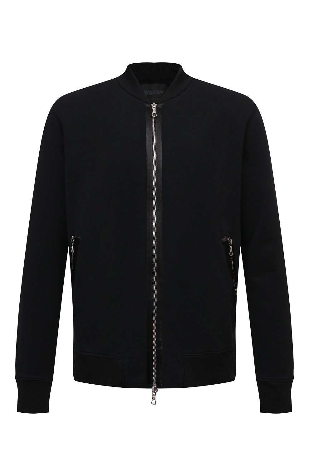 Хлопковая толстовка LIMITATO, арт. M0UTH FULL/ZIPPED B0MBER JACKET, фото 1